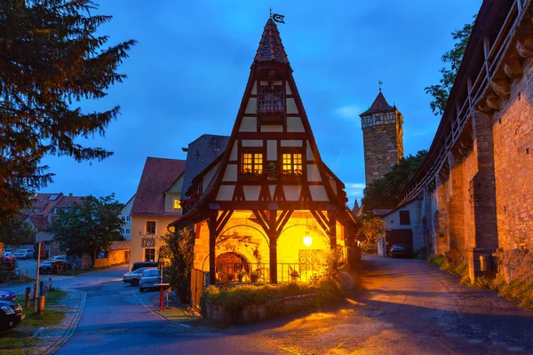 Rothenburg ob der Tauber, Alemanha — Fotografia de Stock