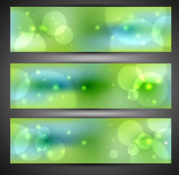 Conjunto de banners web. Vector — Vector de stock