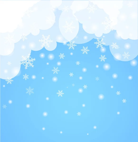 Abstracte achtergrond. winter thema — Stockvector