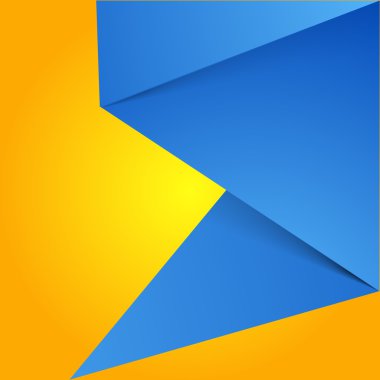 soyut origami vektör arka plan