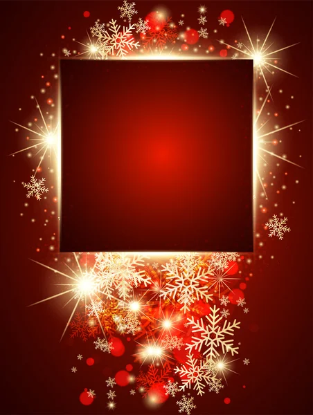 Fondo de Navidad abstracto. Vector — Vector de stock