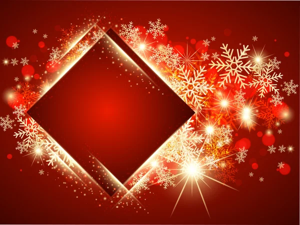 Fondo de Navidad abstracto. Vector — Vector de stock