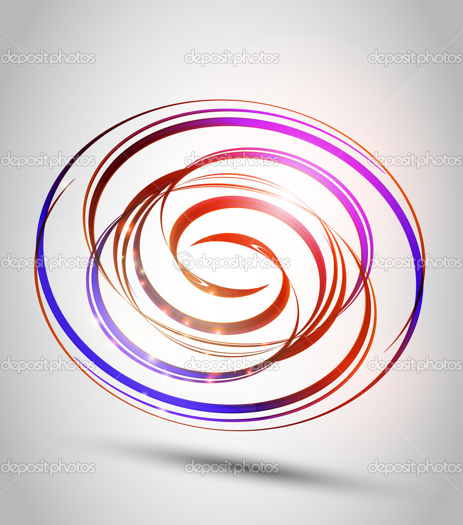 Abstract object. Vector