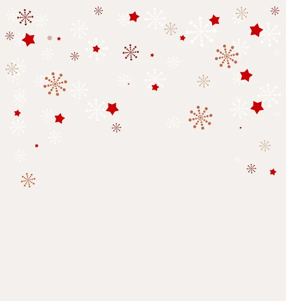 Snow fall. Winter background. — Stock Vector