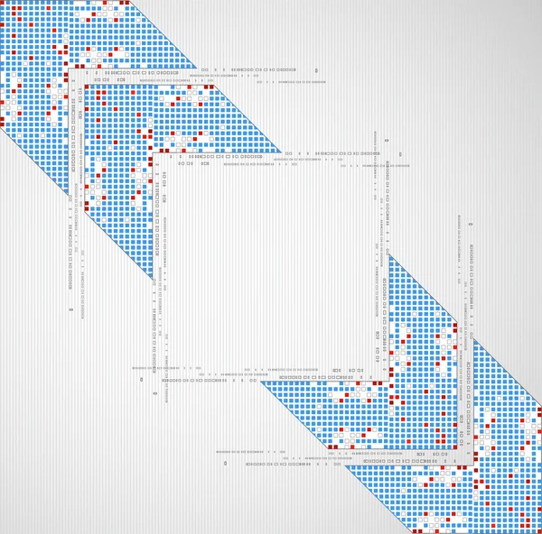 Fondo abstracto con flecha. Pixel art. Vector — Archivo Imágenes Vectoriales