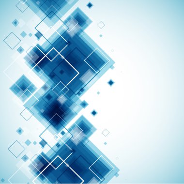 teknoloji arka plan mavi. vektör