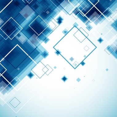 teknoloji arka plan mavi. vektör