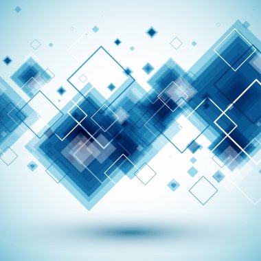 teknoloji arka plan mavi. vektör