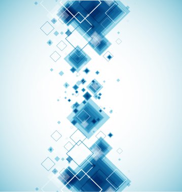 teknoloji arka plan mavi. vektör