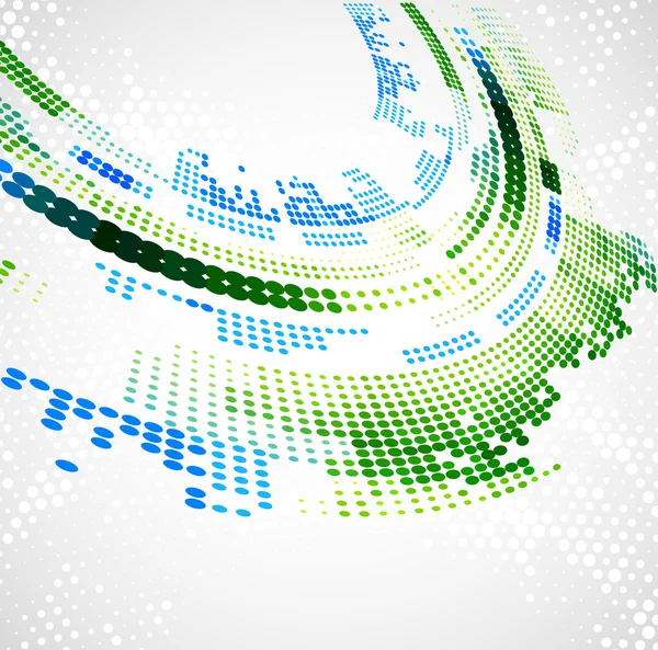 soyut teknolojik altyapı. vektör