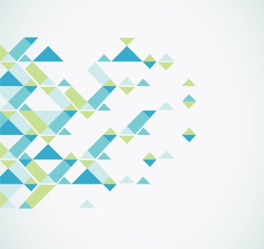 Geometric Abstract Background. Vector