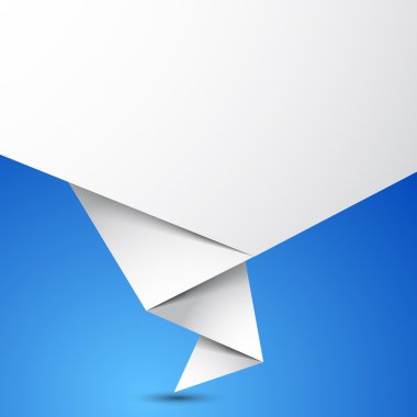 soyut origami konuşma arka plan