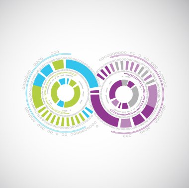 Soyut teknoloji arkaplanı