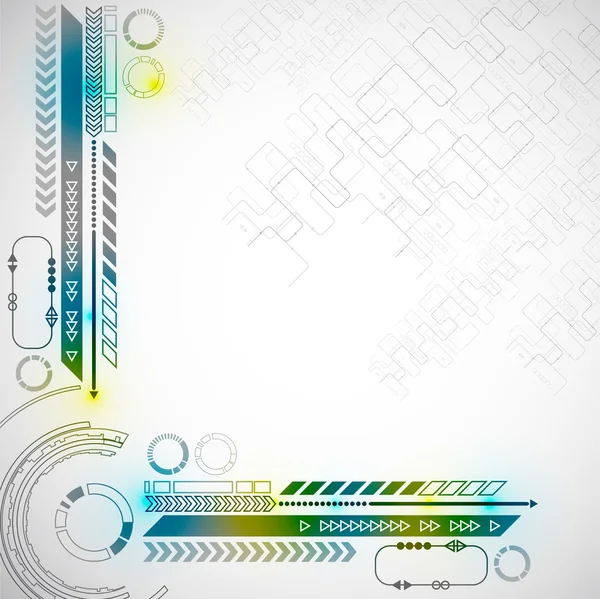 Abstract technology background — Stock Vector