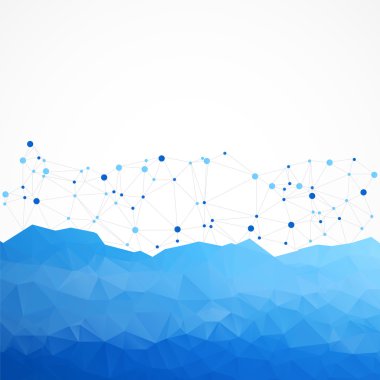 soyut üçgen arka plan