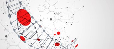 Tasarım çalışmaları için soyut gelecek arkaplanı