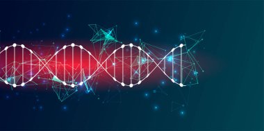 Tasarım çalışmaları için soyut gelecek arkaplanı