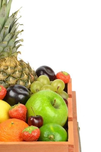 Una selección de fruta fresca — Foto de Stock