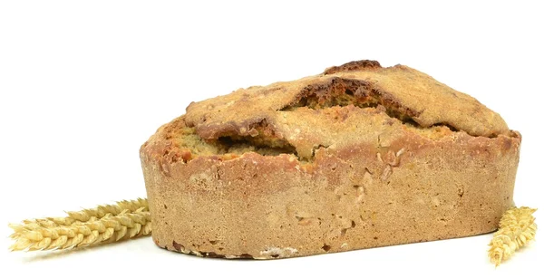 Een brood van huisgemaakte bruin brood — Stockfoto