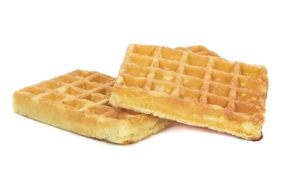 Fresh sponge waffles — Stock Photo, Image