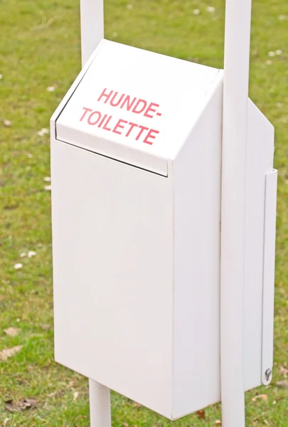 A German doggy bin — Stock Photo, Image