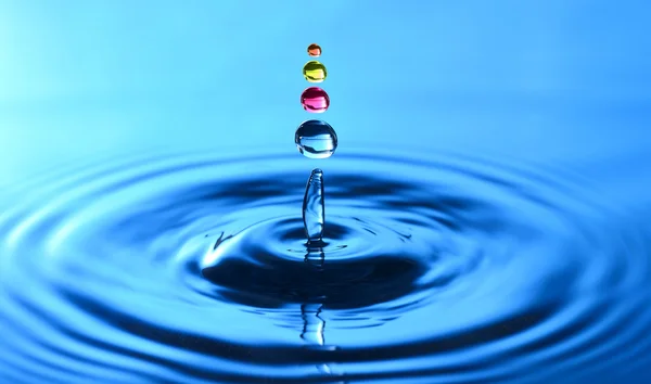 A water drop splash — Stock Photo, Image