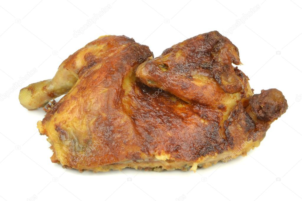 Half a grilled chicken