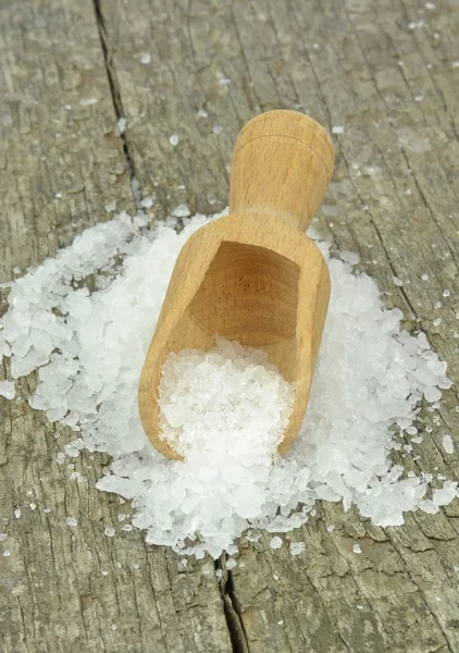 Natural sea salt kristaller — Stockfoto