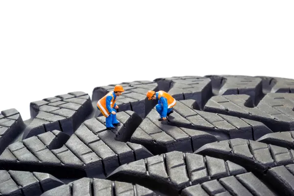 Tyre Check — Stock Photo, Image