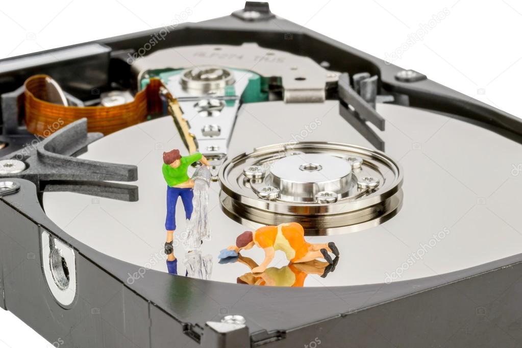 Cleaning Computer Hard Drive