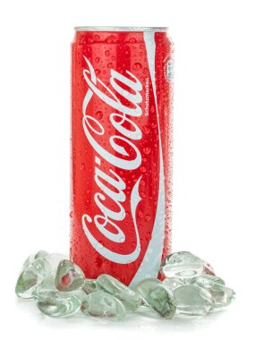 bir kutu Coca cola