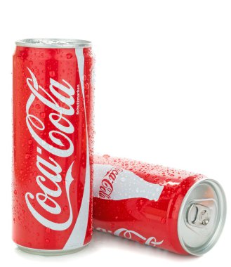 bir kutu Coca cola
