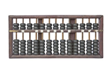 eski ahşap abacus
