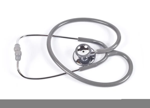 Gray Stethoscope. — Stock Photo, Image