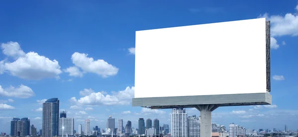 Billboard em branco — Fotografia de Stock