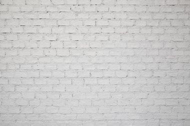 Beyaz tuğla duvar
