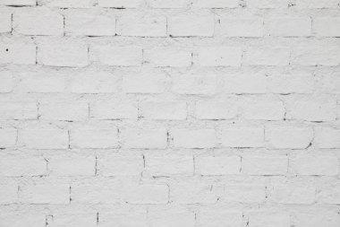 Beyaz tuğla duvar