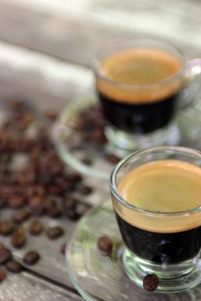 Heißer Kaffee — Stockfoto