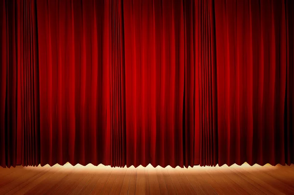 Stage Curtains — Stock Photo, Image