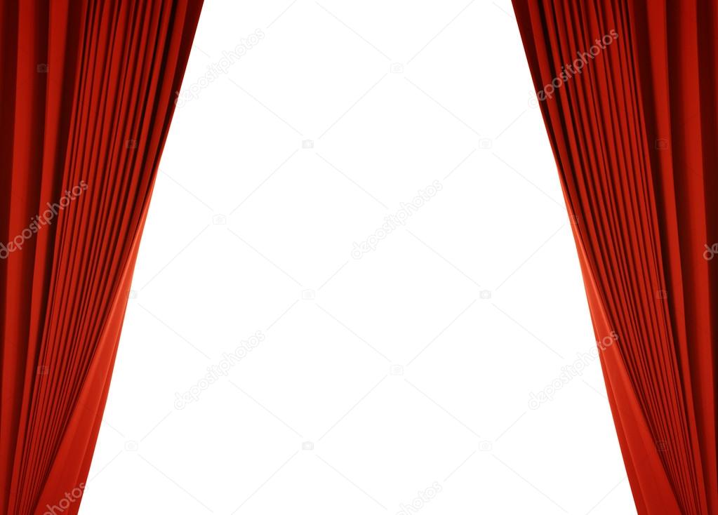 red curtain (with path