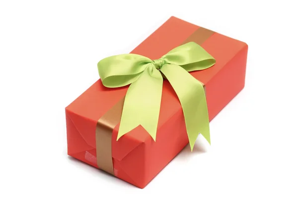 Scatole regalo arancione — Foto Stock