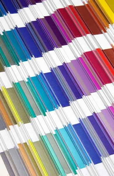 Pantone sample colors — Stock Photo, Image