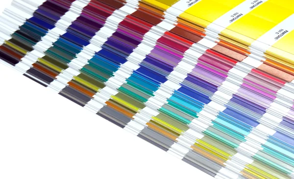 Pantone sample colors — Stock Photo, Image