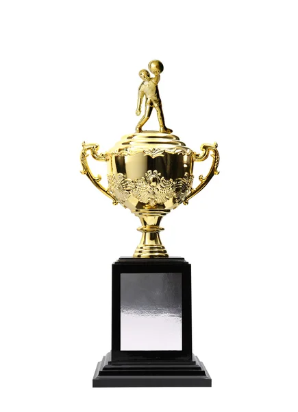 Goldene Trophäen verliehen — Stockfoto