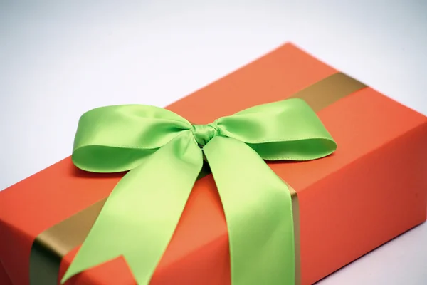 Green bow — Stock Photo, Image