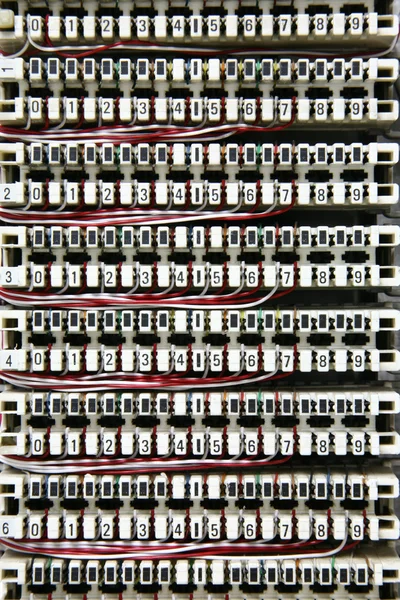 Close-up van abstract elektronische — Stockfoto