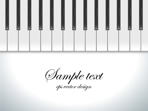 Piano. — Vector de stock