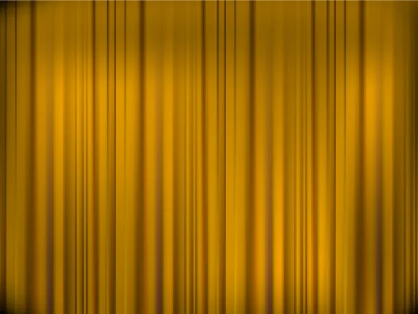 Yellow curtain — Stock Vector