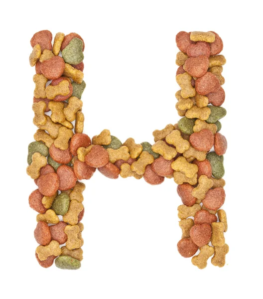 H alphabet — Stock Photo, Image