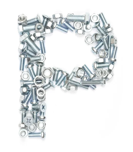 P alphabet — Stock Photo, Image